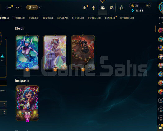 ACİL!! / Katarina OTP 324 Seviye Zümrüt 4 Hesap