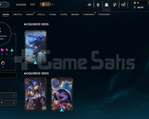 EUW Unranked | 3 Kostüm - 33 Hero | Dereceli Hazır