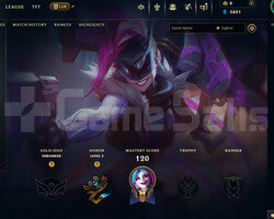 EUW Unranked | 4 Kostüm - 34 Hero | LoL Hesap