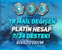TR - MAİL DEĞİŞEN - PLATİN - ULTRA YÜKSEK MMR!