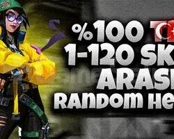 | BOŞ YOK | 1-120 SKİN VALORANT HESABI RANDOM