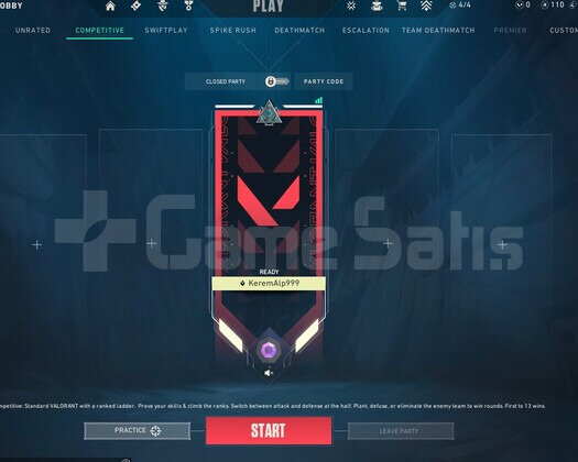 VALORANT FRESH DİA YÜKSEK MMR HESAP