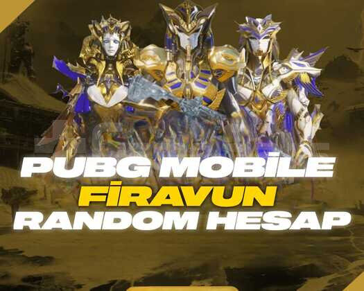 FİRAVUN RANDOM HESAP PUBG MOBİLE