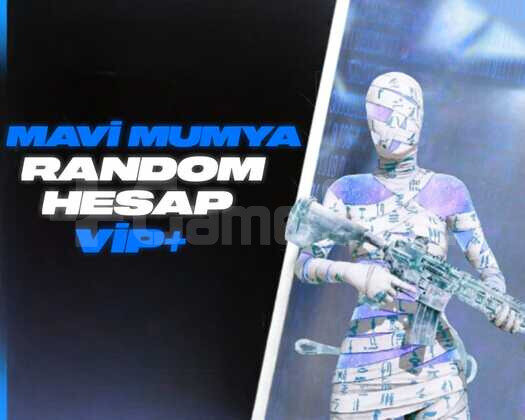 MAVİ MUMYA RANDOM HESAP PUBG MOBİLE