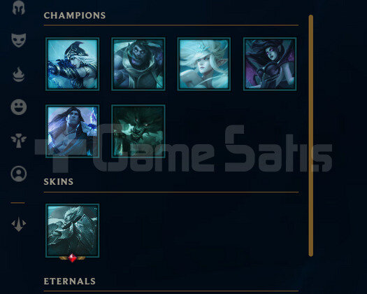 EUW Unranked | 4 Kostüm - 14K Mö | LoL Hesap