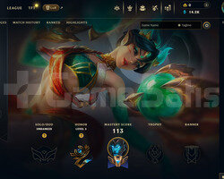 EUW Unranked | 4 Kostüm - 14K Mö | LoL Hesap