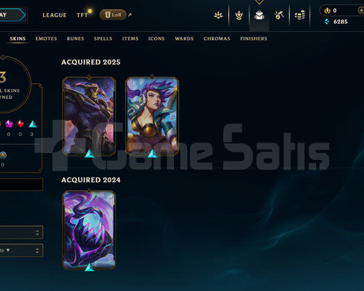 EUW Unranked | 3 Kostüm - 30 Hero | Dereceli Hazır