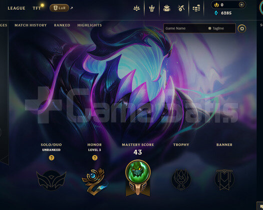 EUW Unranked | 3 Kostüm - 30 Hero | Dereceli Hazır