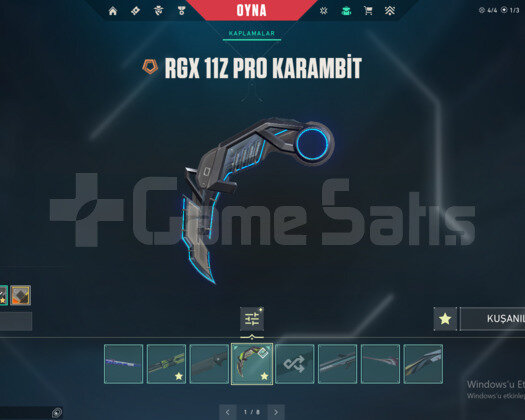 RGX PRO KARAMBİT VE KELEBEK/CHAMPIONS MAİL HESAP
