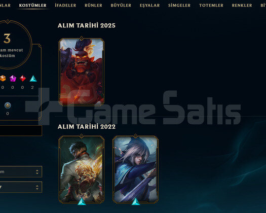 EUW Unranked | 3 Kostüm - 25 Hero | LoL
