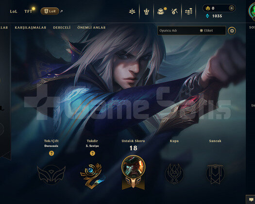 EUW Unranked | 3 Kostüm - 25 Hero | LoL