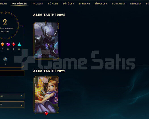 TR Unranked | 2 Kostüm - 21 Hero | LoL