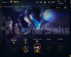 EUW Unranked | 3 Kostüm - 35K Mö | Dereceli Hazır
