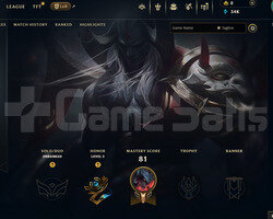 EUW Unranked | 4 Kostüm - 34K Mö | Dereceli Hazır