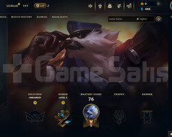 EUW Unranked | 2 Kostüm - 48K Mö | Dereceli Hazır