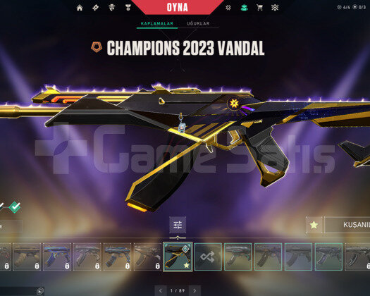 Kelepir Hesab Rgx Kelebek, Champions 2023