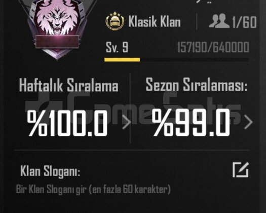 9 SV İSİM AKTİF KLAN JET HIZINDA TESLİMAT
