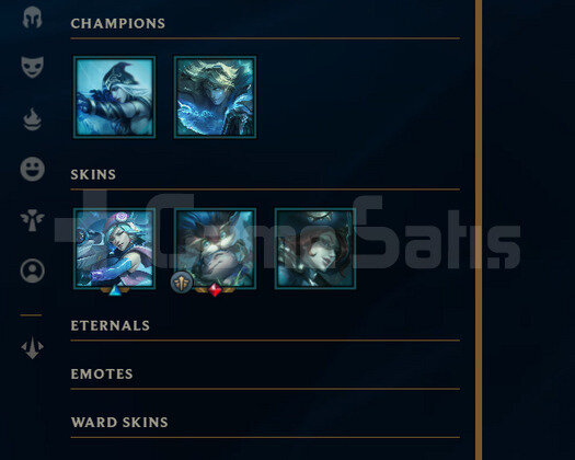 TR Unranked | 1 Kostüm - 34 Hero | LoL Hesap