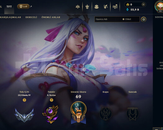 EUW SİLVER 4 / 5 KOSTÜM / 22K MÖ
