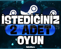 İstediğiniz 2 Oyun Garanti - Destek