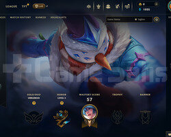 EUW Unranked | 1 Kostüm - 21 Hero | Dereceli Hazır