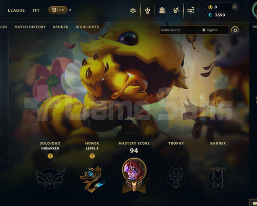 EUW Unranked | 1 Kostüm - 22 Hero | Dereceli Hazır