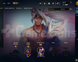 LOL 30 LVL UNRANKED HESAP SATIŞI