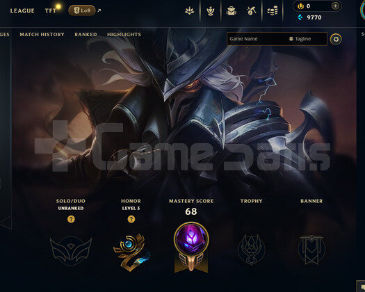 EUW Unranked | 3 Kostüm - 24 Hero | Dereceli Hazır