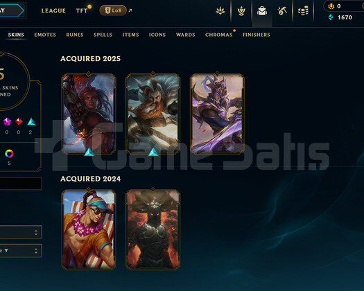 EUW Unranked | 5 Kostüm - 27 Hero | Dereceli Hazır
