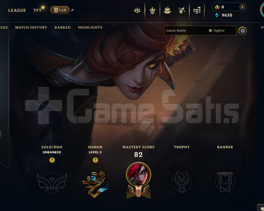 EUW Unranked | 2 Kostüm - 26 Hero | Dereceli Hazır