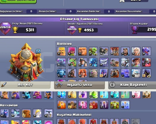 TH 16 SAVUNMA MAX 256 SVY MÜKEMMEL HESAP KAÇMAZ
