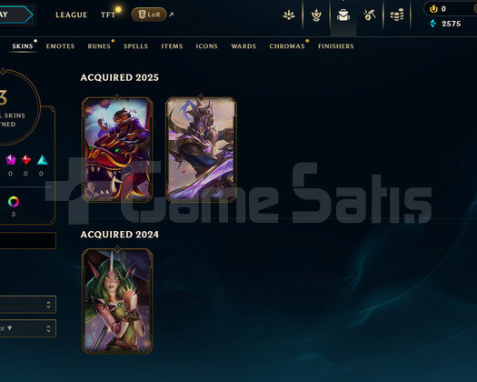 EUW Unranked | 3 Kostüm - 24 Hero | Dereceli Hazır