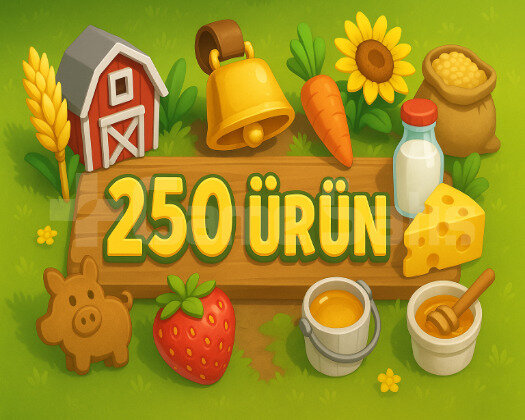 250 ADET İSTEDİĞİNİZ ÜRÜN