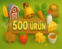 500 ADET İSTEDİĞİNİZ ÜRÜN