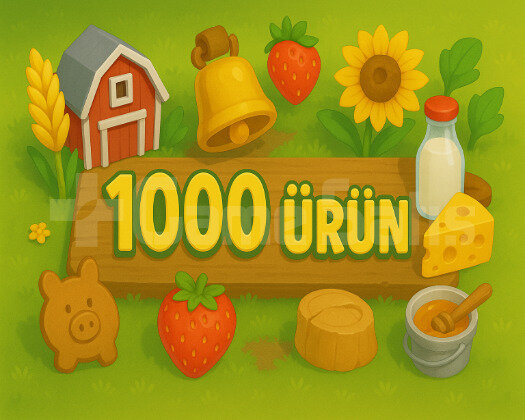 1000 ADET İSTEDİĞİNİZ ÜRÜN