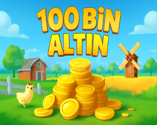 100 BİN ALTIN 25 SEVİYE ÜSTÜ