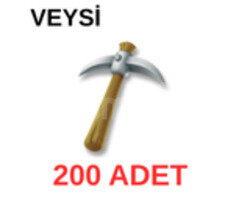 ANINDA 200 kazma