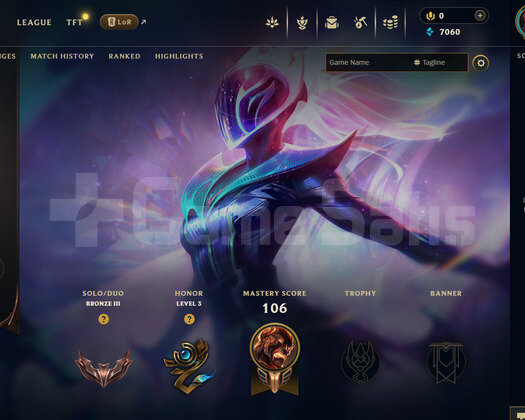 EUW Bronz 3 | 3 Kostüm - 41 Hero | Dereceli Hazır