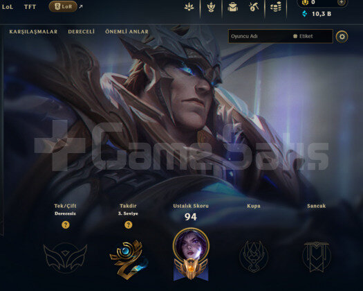 GEÇEN SEZON PLAT / DERECELİ HAZIR / 46 LEVEL