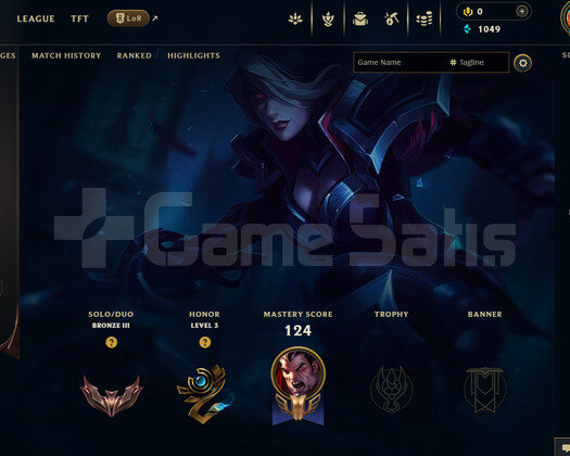 EUW Bronz 3 | 3 Kostüm - 45 Hero | Dereceli Hazır