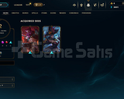 EUW Bronz 3 | 2 Kostüm - 25 Hero | Dereceli Hazır