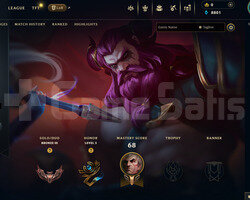 EUW Bronz 3 | 2 Kostüm - 25 Hero | Dereceli Hazır