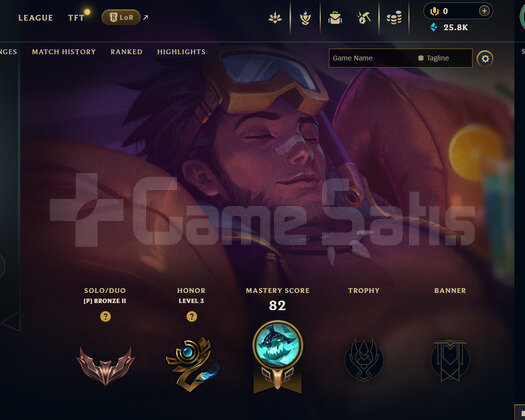 EUW Bronz 2 | 1 Kostüm - 25K Mö | Dereceli Hazır