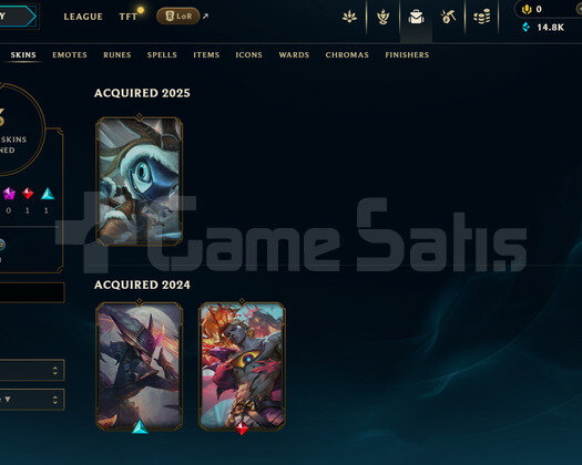 EUW Bronz 2 | 3 Kostüm - 23 Hero | Dereceli Hazır