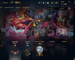 EUW Bronz 2 | 3 Kostüm - 23 Hero | Dereceli Hazır