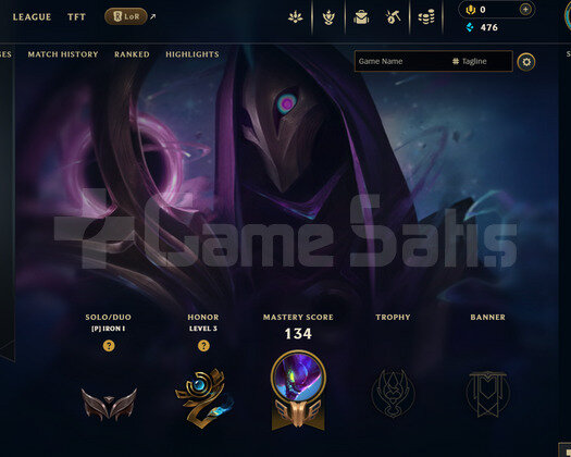 TR Demir 1 | 1 Kostüm - 34 Hero | LoL Hesap