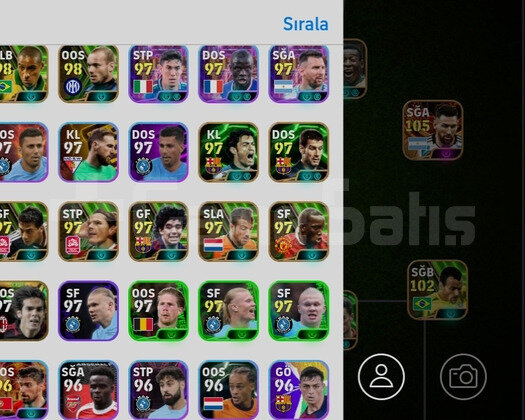 KG3218107 PELE 105 MESSİ DOLU DOLU REZERV
