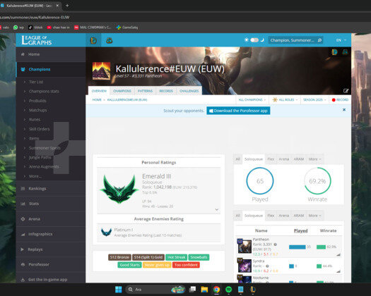 EUW 70 WR ZÜMRÜT 3 90LP HANDMADE 14 KOSTÜMLÜ HESAP