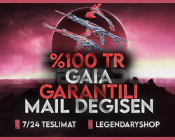 100TR GAİA GARANTİLİ MAİL DEĞİŞEN