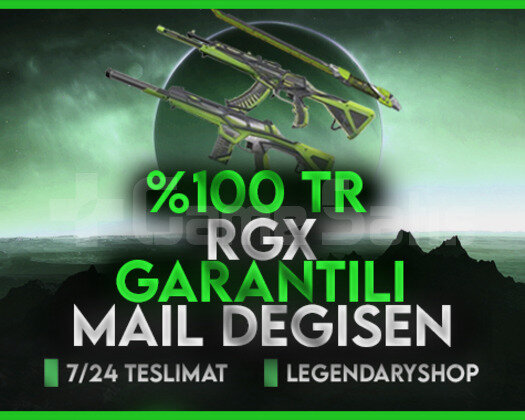 100TR RGX GARANTİLİ MAİL DEĞİŞEN